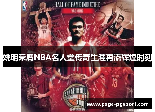 姚明荣膺NBA名人堂传奇生涯再添辉煌时刻