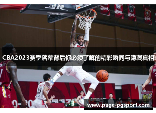 CBA2023赛季落幕背后你必须了解的精彩瞬间与隐藏真相