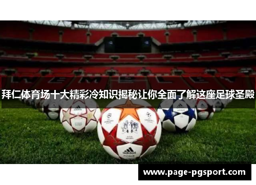 拜仁体育场十大精彩冷知识揭秘让你全面了解这座足球圣殿
